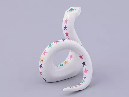 Скульптура Танцующая змея, рисунок Этуаль, арт. 82.48034.00.1