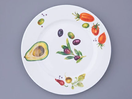 Тарелка 215 мм форма Европейская  мелкая Мамина Дача, арт. 80.48014.00.1