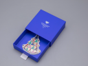 Елочная игрушка в подарочной упаковке форма Елка рисунок Елки Иголки, арт. 81.34342.00.1,  Елочная игрушка в подарочной упаковке форма Елка рисунок Елки Иголки, арт. 81.34342.00.1,