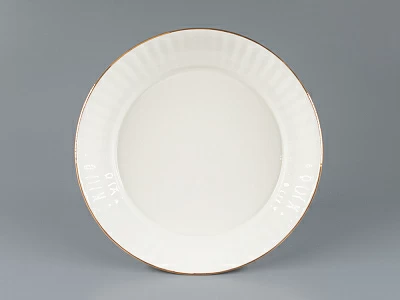 Сухарница, 170 мм, форма Волна,  рисунок Золотой кантик арт. 80.00756.00.1