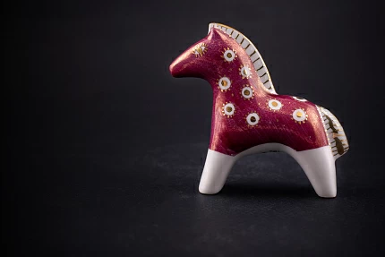 Скульптура Лошадь Вишневая, арт 62.21211.00.1