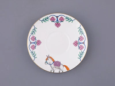 Трехпредметный комплект форма Майская рисунок Конек-горбунок арт. 81.24965.00.1