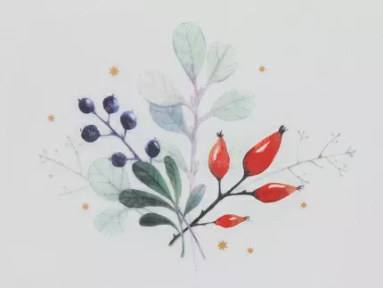 Салатник большой с деревянной крышкой (квадратный 240x240мм) форма Стандартная рисунок Календа арт. 42.00044.00.1