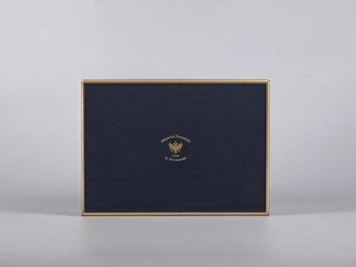 Подарочный набор стопок форма Сувенирная рисунок Золотой арт. 81.30555.00.1