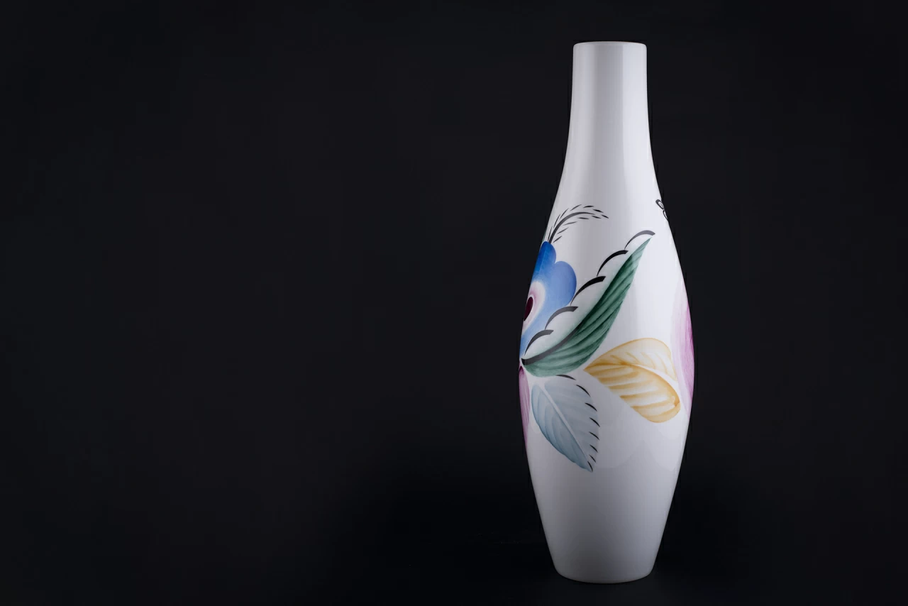 Ваза Синий Сад на форме Высокая, арт 60.13530.00.1, 