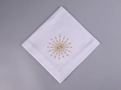 Подарочный набор салфеток 45х45 с вышивкой Звезда (2 шт) арт. 41.00302.01