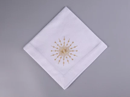 Подарочный набор салфеток 45х45 с вышивкой Звезда (2 шт) арт. 41.00302.01