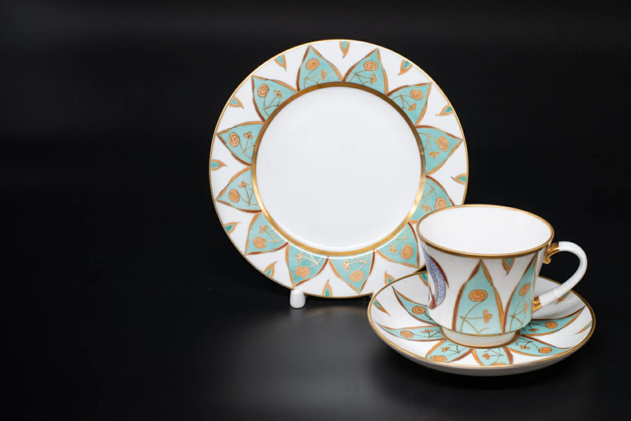 Тарелка 190 мм Рыбы. Знак Зодиака на форме Европейская, арт 60.05726.00.2,  Тарелка 190 мм Рыбы. Знак Зодиака на форме Европейская, арт 60.05726.00.2,