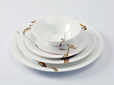 Сервиз столовый на 6 персон, 24 предметов, форма Юлиана, рисунок Лидия, арт 81.33227.00.1