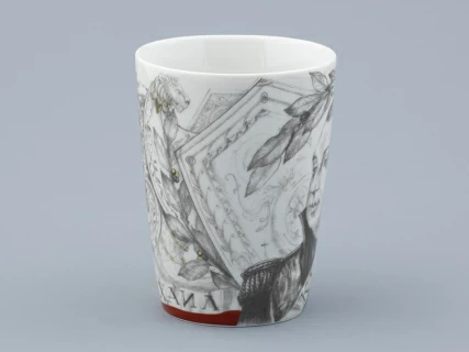 Бокал с блюдцем в подарочной упаковке, форма Гранд, рисунок Полководцы России Михаил Кутузов, арт. 81.32550.00.1, 