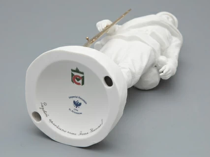 Скульптура Рядовой армейского полка эпохи Николая II, в подарочной упаковке, рисунок Белый бисквит, арт 81.33424.00.1, 