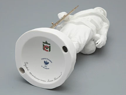 Скульптура Рядовой армейского полка эпохи Николая II, в подарочной упаковке, рисунок Белый бисквит, арт 81.33424.00.1