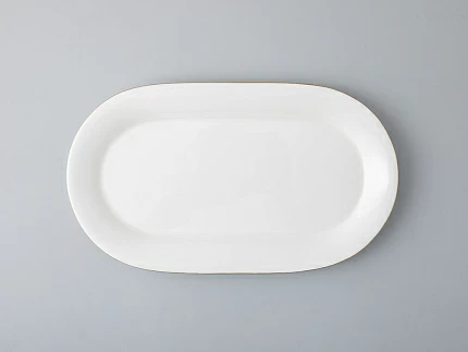 Сервиз столовый форма Юлиана рисунок Золотая лента 2 на 6 персон 24 предмета арт. 81.31686.00.1