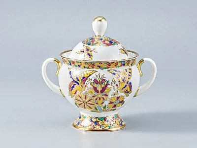 Сервиз кофейный, форма Классическая-2, рисунок Золотые бабочки, 6 персон 20 предметов  арт. 81.13777.00.1