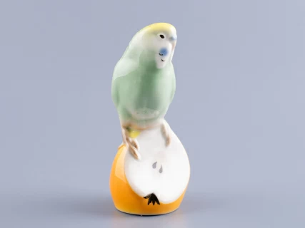 Скульптура форма Волнистый попугайчик рисунок Кеша арт. 82.77224.00.1, 