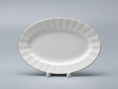 Сервиз столовый форма Нега рисунок Платиновая  лента, 6 персон 24 предмета арт. 81.30716.00.1