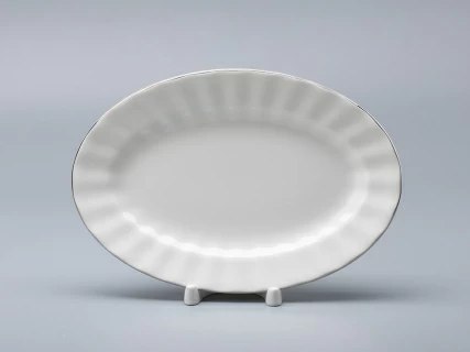 Сервиз столовый форма Нега рисунок Платиновая  лента, 6 персон 24 предмета арт. 81.30716.00.1, 