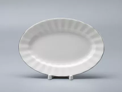 Сервиз столовый форма Нега рисунок Платиновая  лента, 6 персон 24 предмета арт. 81.30716.00.1