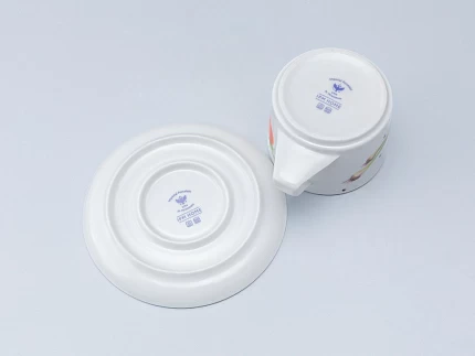 Чашка с блюдцем форма Баланс рисунок Мамина дача, арт. 81.34399.00.1 Чашка с блюдцем форма Баланс рисунок Мамина дача, арт. 81.34399.00.1