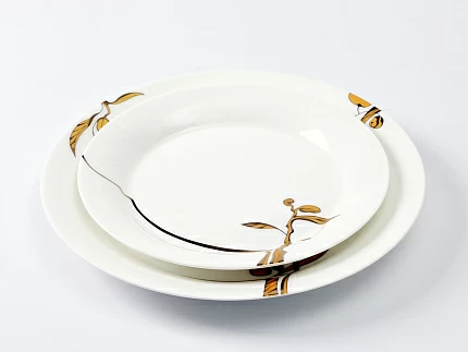 Сервиз столовый на 6 персон, 24 предметов, форма Юлиана, рисунок Лидия, арт 81.33227.00.1