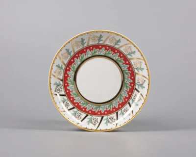 Бокал с блюдцем Ленинградский Новогодняя ночь 360 мл арт. 81.30699.00.1, 