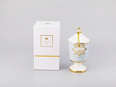 Подарочный Набор Свеча ароматическая рисунок Азур 2 аромат Нежный пион, арт. 81.30999.00.1 Подарочный Набор Свеча ароматическая рисунок Азур 2 аромат Нежный пион, арт. 81.30999.00.1