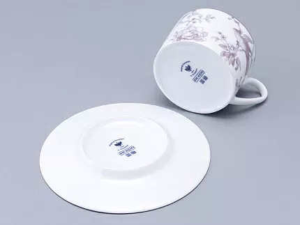 Чашка с блюдцем форма Соло рисунок Monplaisir Violet, арт. 81.29440.00.5