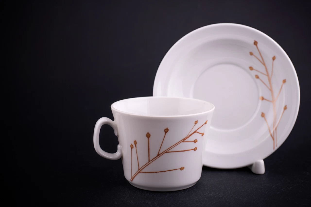 Сервиз чайный форма Молодежная, рисунок Сентябрь на 6 персон 20 предметов, арт 61.21023.00.1,  Сервиз чайный форма Молодежная, рисунок Сентябрь на 6 персон 20 предметов, арт 61.21023.00.1,