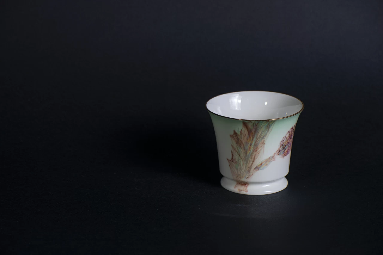 Чашка с блюдцем Татьянин день на форме Юлия, рисунок 2, 