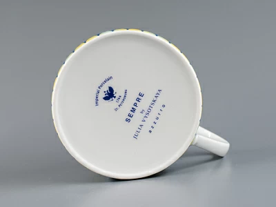 Чашка чайная 265 мл форма Соло, рисунок Azzurro, арт 80.37134.00.1