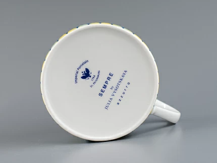 Чашка чайная 265 мл форма Соло, рисунок Azzurro, арт 80.37134.00.1 Чашка чайная 265 мл форма Соло, рисунок Azzurro, арт 80.37134.00.1