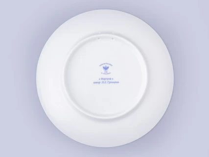 Тарелка декоративная 195 мм в Подарочной упаковке, форма Эллипс, рисунок Фортуна, арт. 81.32676.00.1,  Тарелка декоративная 195 мм в Подарочной упаковке, форма Эллипс, рисунок Фортуна, арт. 81.32676.00.1,