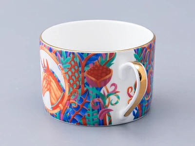 Чашка с блюдцем чайная в подарочной упаковке, форма Идиллия, рисунок Единорог, арт. 81.34423.00.1