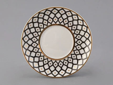 Блюдце кофейное форма Идиллия, рисунок Неро, арт 80.46122.00.1 Блюдце кофейное форма Идиллия, рисунок Неро, арт 80.46122.00.1