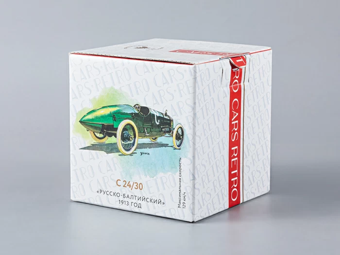 Подарочный набор Захаров. 1913 Русско-балтийский тип С 12/24 НР (красный), арт. 81.29180.00.1, 