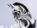 Скульптура Зебра больщой размер арт. 82.02814.00.1,  Скульптура Зебра больщой размер арт. 82.02814.00.1,