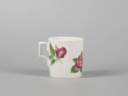 Чашка с блюдцем чайная форма Гербовая рисунок Розариум арт. 81.30483.00.1, 