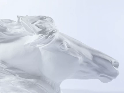 Скульптура форма Фаворит рисунок Белый, арт 82.09512.00.1