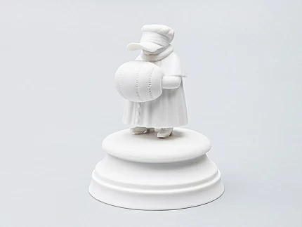 Скульптура Восьмой гость Белый арт. 82.64923.00.1 Скульптура Восьмой гость Белый арт. 82.64923.00.1