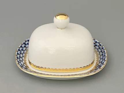 Масленка Прямоугольная Кобальтовая сетка арт. 80.09992.00.1