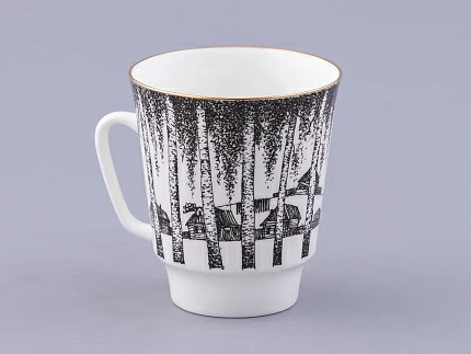 Чашка с блюдцем 165 мл форма Майская, рисунок Русские писатели Есенин, арт. 81.32604.00.1 Чашка с блюдцем 165 мл форма Майская, рисунок Русские писатели Есенин, арт. 81.32604.00.1