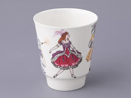 Трехпредметный комплект 165 мл форма Майская рисунок Балет Спящая красавица, арт. 81.28736.00.1 Трехпредметный комплект 165 мл форма Майская рисунок Балет Спящая красавица, арт. 81.28736.00.1