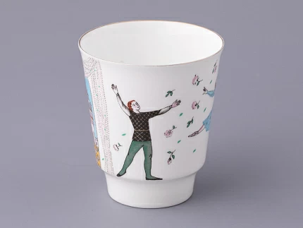 Трехпредметный комплект 165 мл форма Майская рисунок Балет Ромео и Джульетта, арт. 81.21564.00.1 Трехпредметный комплект 165 мл форма Майская рисунок Балет Ромео и Джульетта, арт. 81.21564.00.1