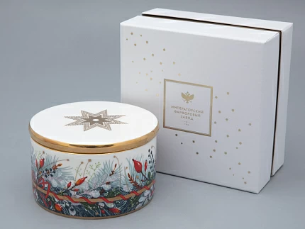 Шкатулка в подарочной упаковке форма Идиллия рисунок Календа арт. 81.31560.00.1 Шкатулка в подарочной упаковке форма Идиллия рисунок Календа арт. 81.31560.00.1