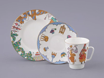 Трехпредметный комплект 165 мл форма Майская рисунок Балет Шахерезада, арт. 81.17663.00.1 Трехпредметный комплект 165 мл форма Майская рисунок Балет Шахерезада, арт. 81.17663.00.1