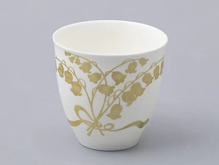 Чашка с блюдцем форма Оливия рисунок Нежный ландыш, арт. 81.31432.00.1 Чашка с блюдцем форма Оливия рисунок Нежный ландыш, арт. 81.31432.00.1