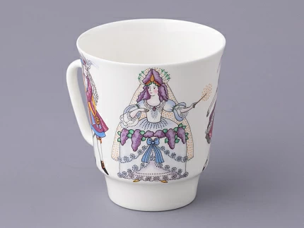 Трехпредметный комплект 165 мл форма Майская рисунок Балет Спящая красавица, арт. 81.28736.00.1 Трехпредметный комплект 165 мл форма Майская рисунок Балет Спящая красавица, арт. 81.28736.00.1