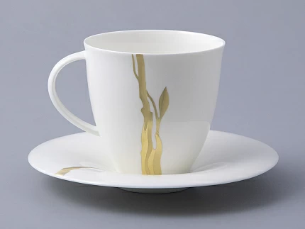 Чашка с блюдцем чайная форма Оливия рисунок Лидия арт. 81.31431.00.1 Чашка с блюдцем чайная форма Оливия рисунок Лидия арт. 81.31431.00.1