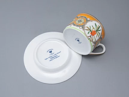 Чашка с блюдцем 250 мл в подарочной упаковке форма Соло рисунок Облепиха сибирская, арт. 81.33948.00.1 Чашка с блюдцем 250 мл в подарочной упаковке форма Соло рисунок Облепиха сибирская, арт. 81.33948.00.1