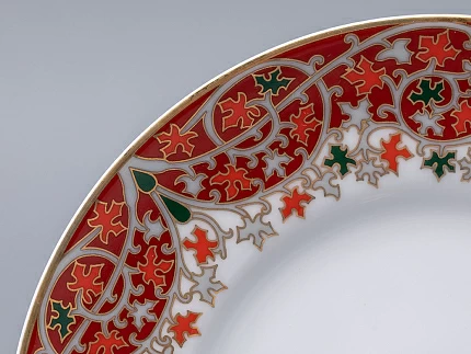 Чашка с блюдцем 250 мл в подарочной упаковке форма Соло рисунок Клюква заповедная, арт. 81.34280.00.1 Чашка с блюдцем 250 мл в подарочной упаковке форма Соло рисунок Клюква заповедная, арт. 81.34280.00.1